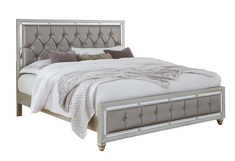 RILEY SILVER FULL BED