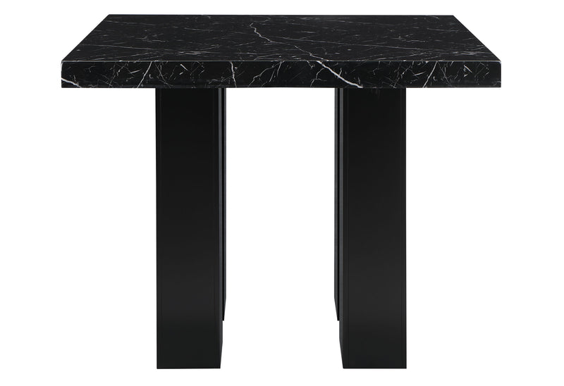 D04 BLACK BAR TABLE + 6 D04BS